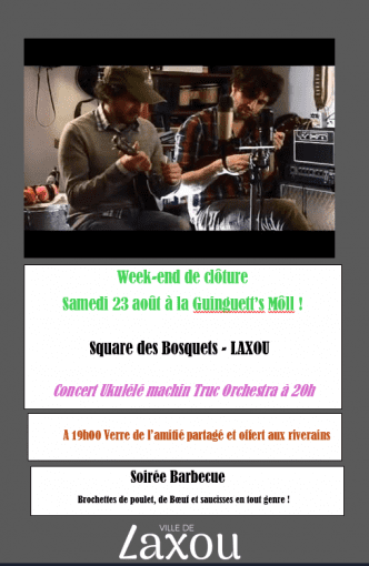 GUINGUETTE - Clap de fin