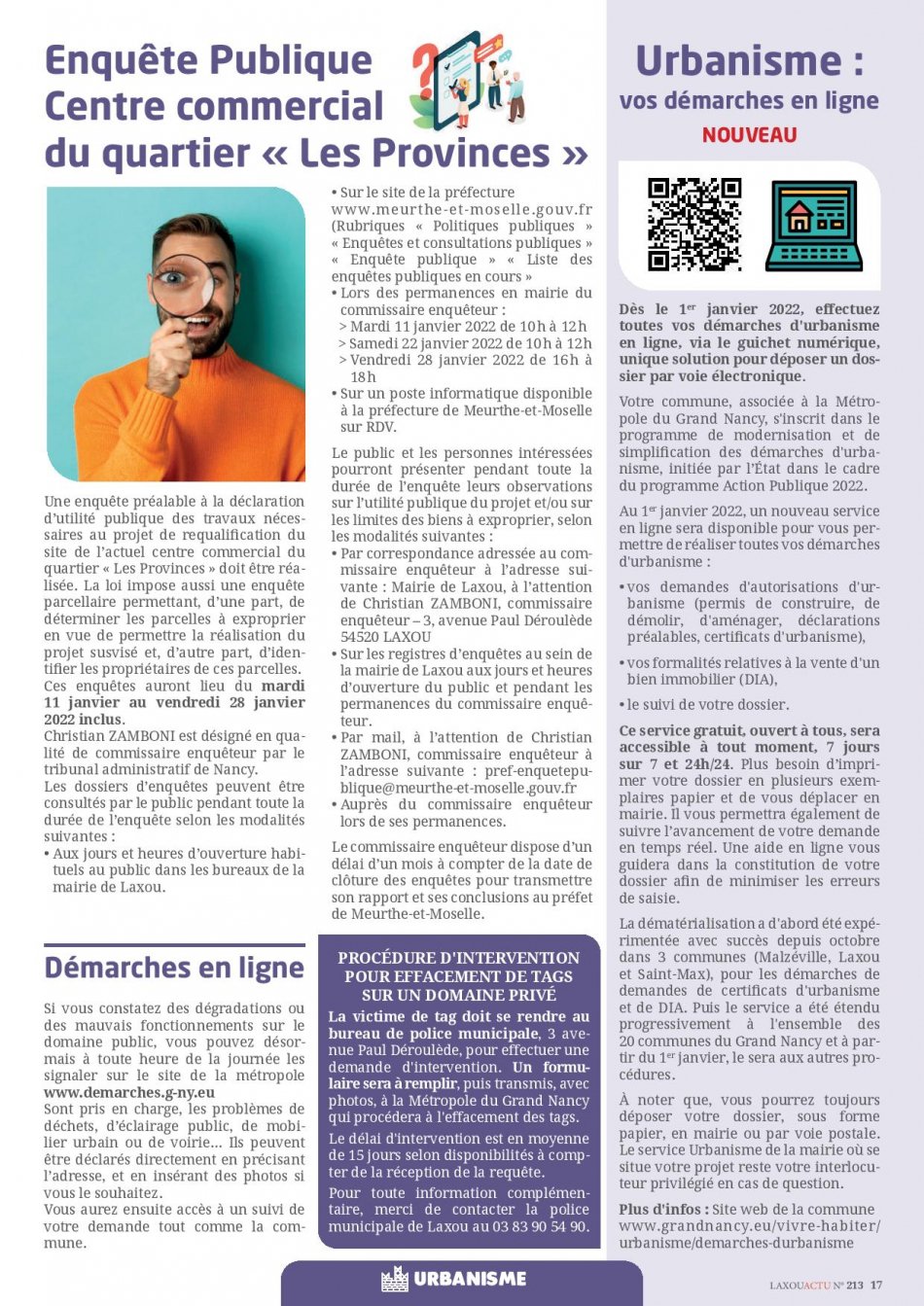Vos dernières actualités LAXOU ACTU #213