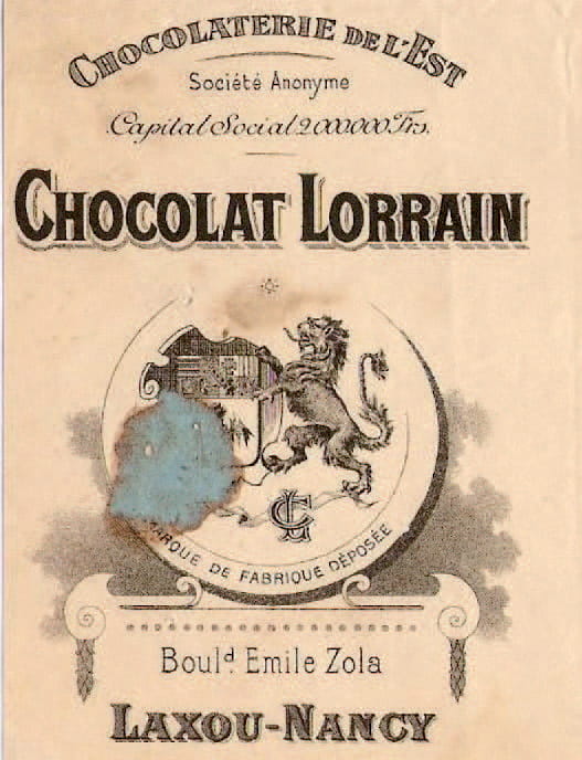 Publicité CHOCOLAT LORRAIN