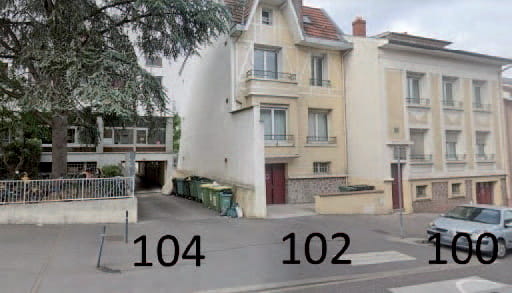 N° 100 Boulevard Émile Zola : première clinique