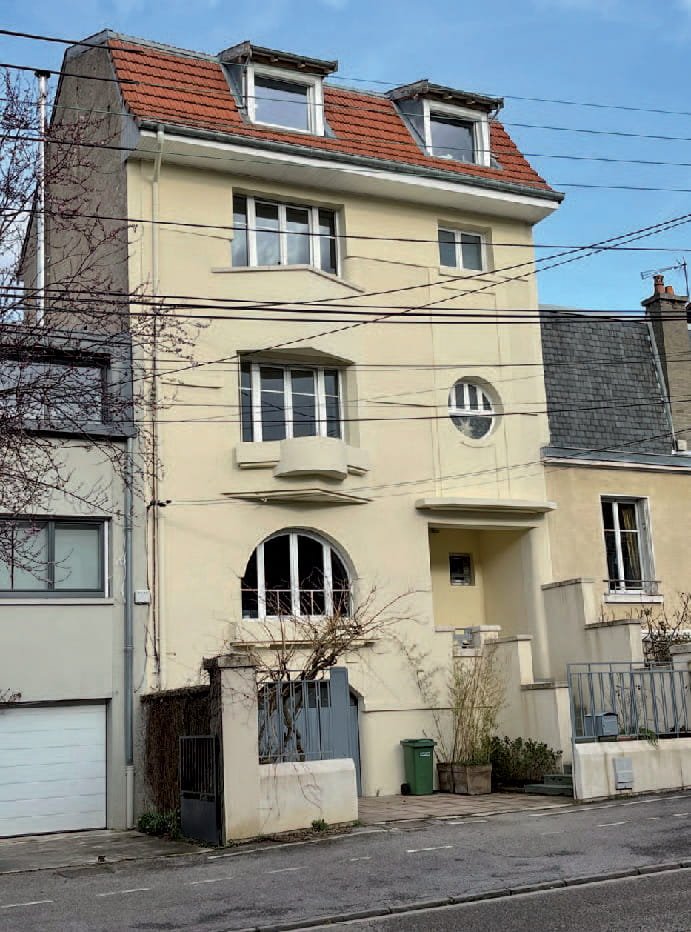 Maison d'habitation avenue Pierre Curie ©Élisabeth Counil
