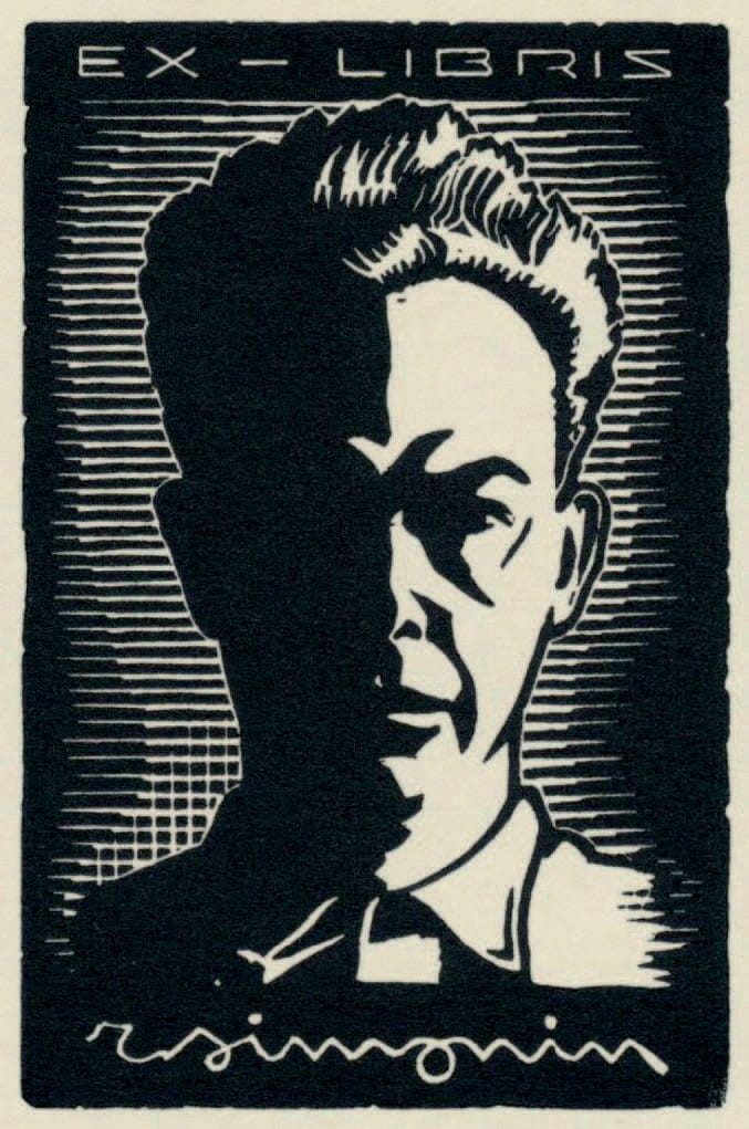 Ex-libris Raymond Simonin