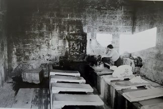 Lavandière au début du XXᵉ siècle