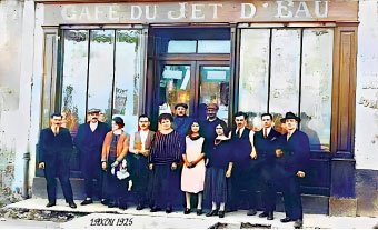 Café dujet d'eau - 1925