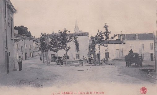 Place du jet d'eau - 1900