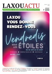 Laxou Actu de juillet août 2023