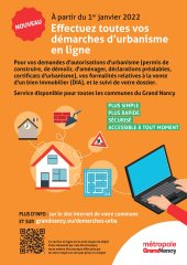 Dématérialisation des démarches d'urbanisme