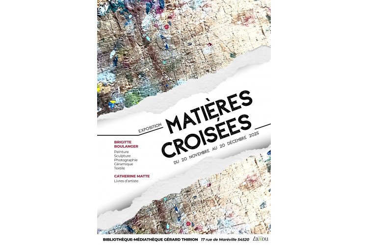 Affiche matières croisées