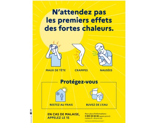 Fortes chaleurs : parc d’agrément du Champ-le-Boeuf