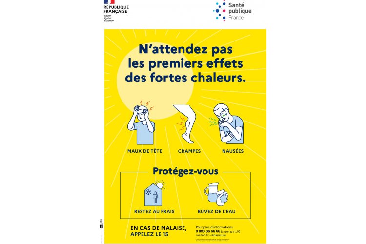 Fortes chaleurs : parc d’agrément du Champ-le-Boeuf