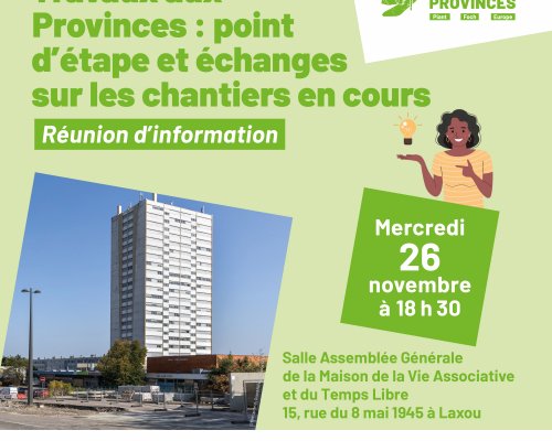 Rénovation urbaine des Provinces