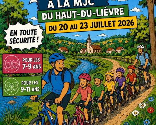 SÉJOUR VÉLO 2026 : L'AVENTURE COMMENCE !