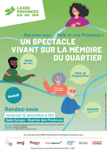 SPECTACLE… Mille et une villes, à Laxou !