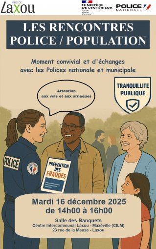 Les rencontres police / population - De 14h à 16h