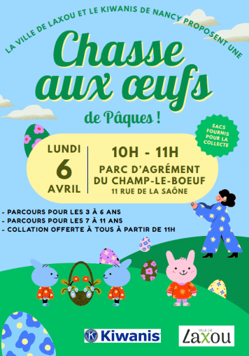 Chasse aux oeufs - Champ-le-Boeuf