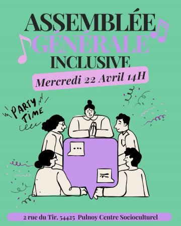 ASSEMBLÉE GÉNÉRALE INCLUSIVE - FRANCE ALZHEIMER 54