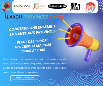 Réunion publique - MSP LAXOU PROVINCES SANTÉ