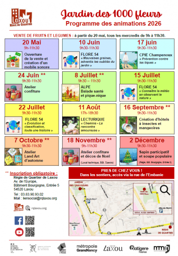 Jardin des 1000 fleurs