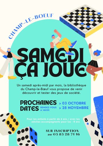Samedi ça joue !