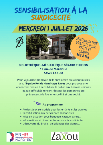 Sensibilisation à la surdicécité