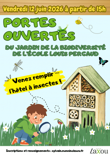 journée Portes Ouvertes au jardin de biodiversité