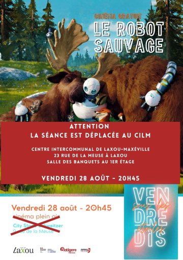 Le robot sauvage au CILM
