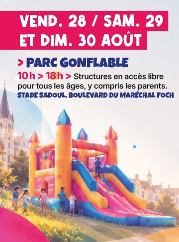 Parc Gonflable - 3 Jours d'Animation