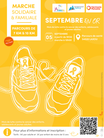 Marche solidaire et familiale – Septembre en Or