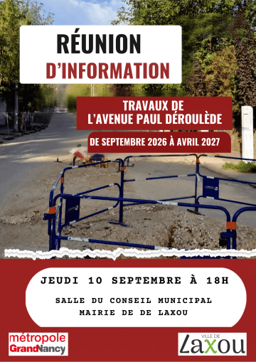 Travaux av. Paul Déroulède