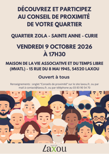 Participez au Conseil de proximité