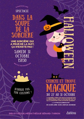 Halloween à la médiathèque