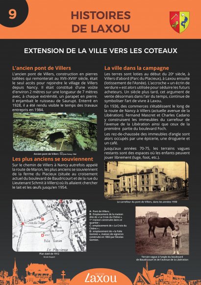 Panneau 9 - Extension de la ville vers les coteaux